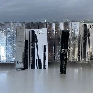 Lot of 10 DIOR DIORSHOW 090 Pro Black Mascaras 1.5ml each Travel Size